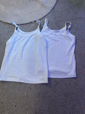 2 ribbed tanks (old navy brand) size s